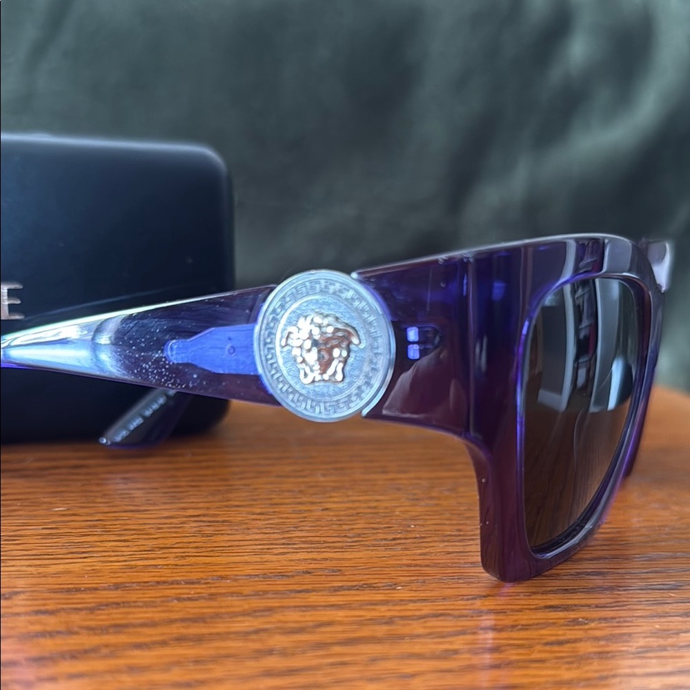 Versace Purple Sunglasses - Picture 3 of 9